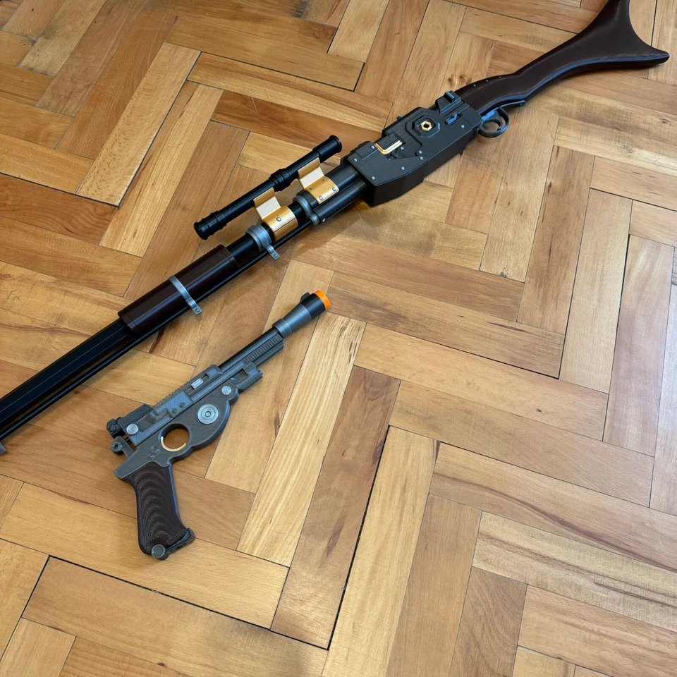 The Mandalorian - Amban Phase-Pulse Blaster Combo Foto 3 de 4