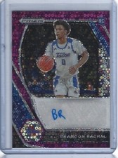 2021-22 Prizm Draft Picks Brandon Rachal Purple Circles Auto #17/30 Rookie RC 
