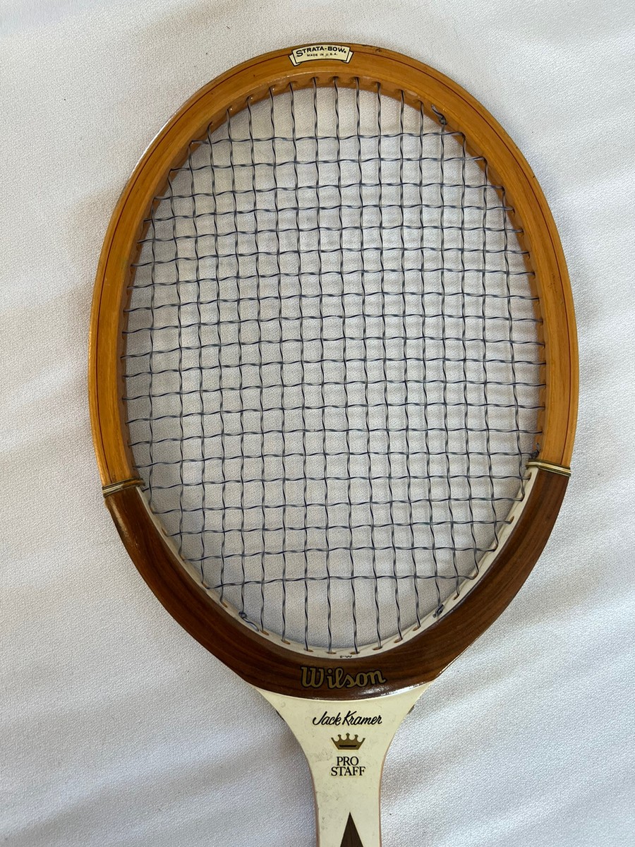 Wilson Jack Kramer Prostuff ビンテージ Vintage Wilson Jack Kramer Pro Staff Wood Tennis Racquet W