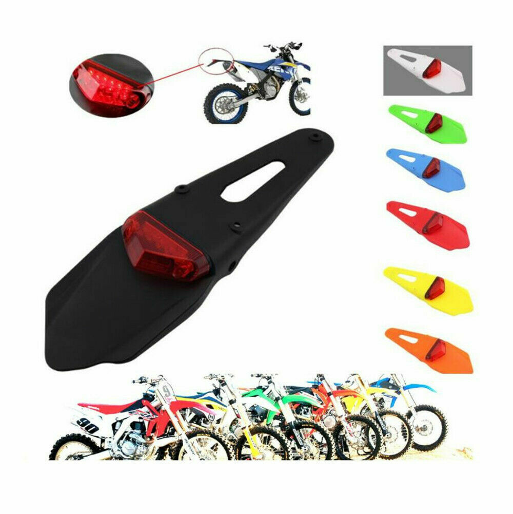 LED Rear Fender Brake Tail Light For Honda XR650R 2002-2007 XR250R