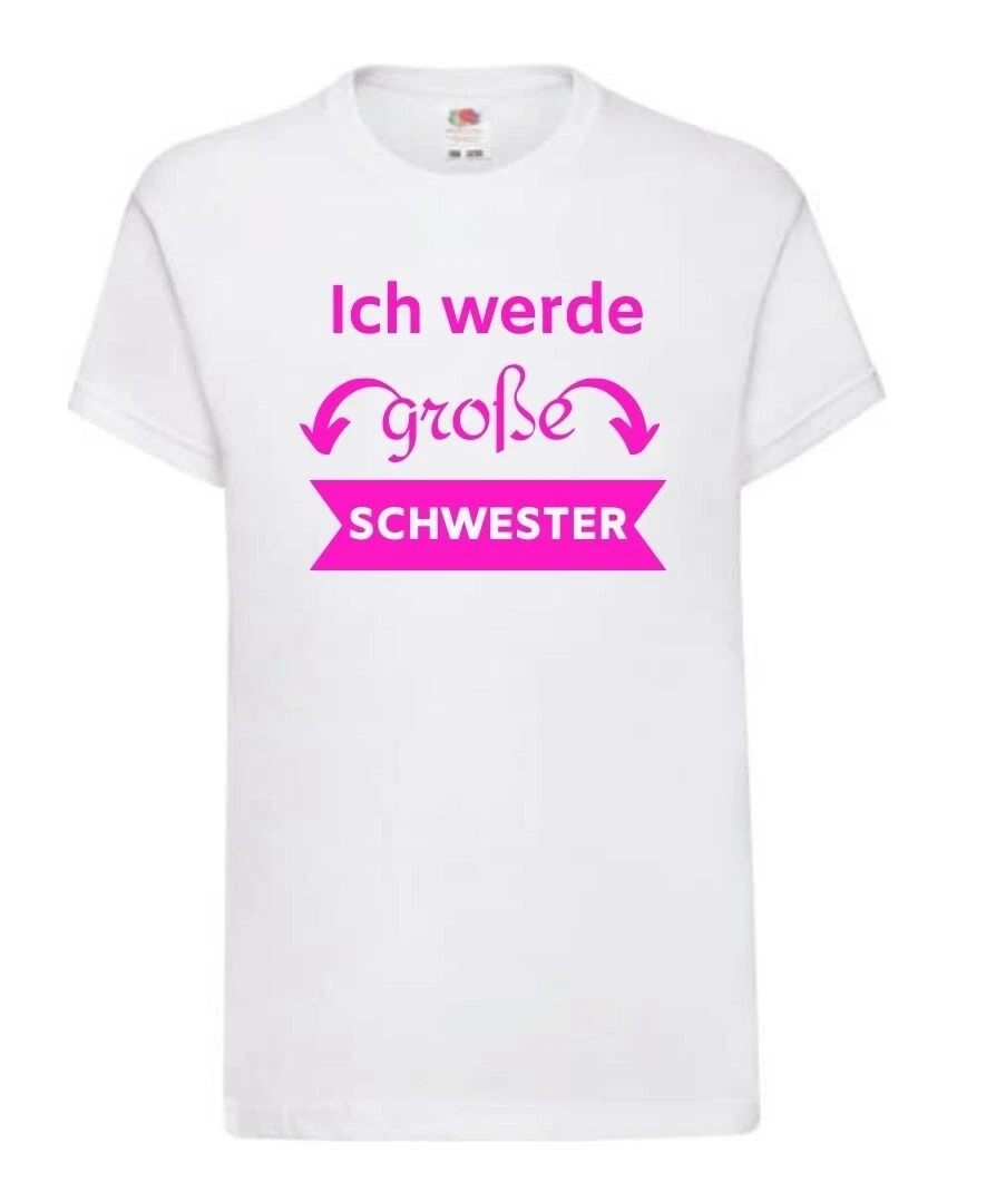 Zylinder Foul Jep t shirt ich werde große schwester Grasen Leck wie