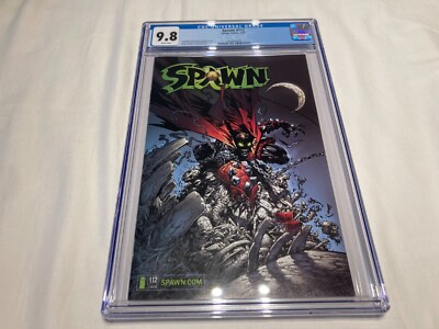 Spawn 112 CGC 9.8 NM/M White Pages Image Comics McFarlane Capullo 2001