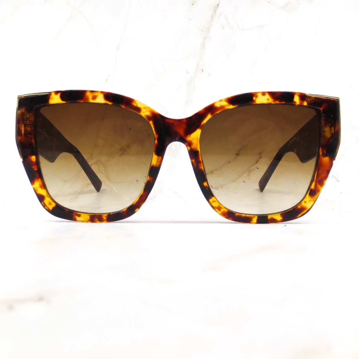 Sean John Brown Tortoise Sunglasses Sean John Tortoise & Gold Designer Style Sunglasses Brown  main image 3