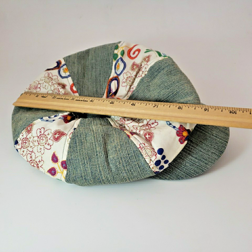 Girls Children's Place Denim Multi-Color Newsboy Cap Size 7-8 - Picture 6 of 7