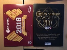 ROCK SOUND Magazine AWARDS 2017 Chester Bennington PVRIS + calendar 2018