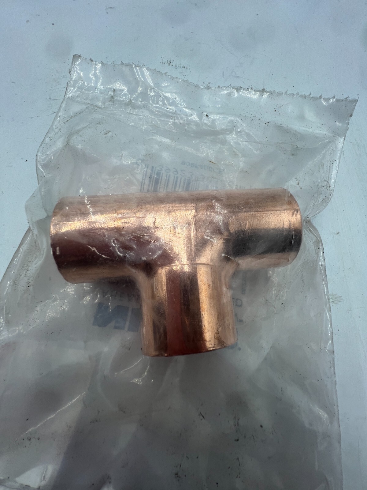 Qty 2 NIBCO 611-CB Copper Solder Pressure Tees 3/4"