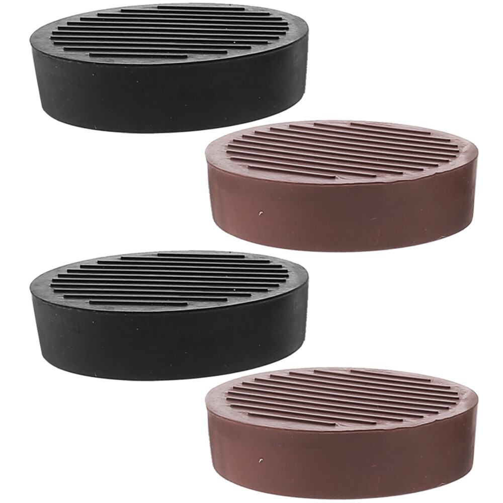 4 Pcs Furniture Feet Cups Rubber Sofa Foot Pads Chair Leg Stoppers