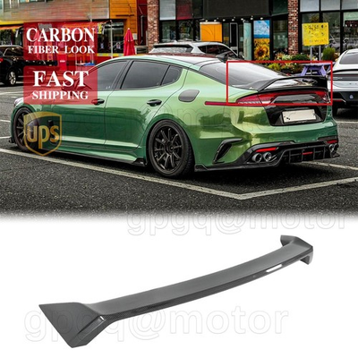 #ad For KIA Stinger 2018 2023 Scorpion GT Style Carbon Fiber Rear Trunk Spoiler Wing $109.99