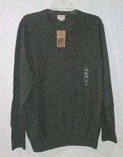 Dockers Crew Neck Long Sleeve Sweater Large Green