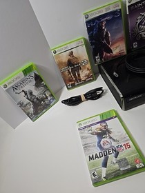 XBox 360 Slim 120GB Console 8 GAME MEGA BUNDLE! CLEAN/TESTED! SHIPS FREE 🔥 