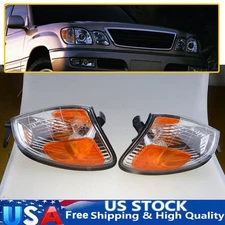 DRIVER & PASSENGER SIDE CORNER TURN SIGNAL LIGHT LAMP FOR 1998-2002 LEXUS LX470