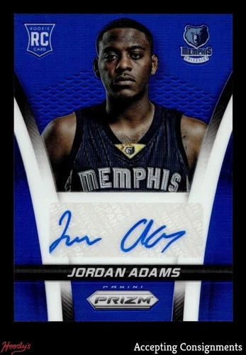 2014-15 Panini Prizm Rookie Autographs #22 Jordan Adams RC AUTO 328/449