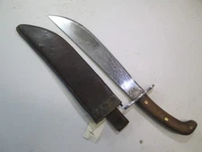 WWI MODEL 1909 BOLO FIGHTING KNIFE WITH SCABBARD SA SPINGFIELD ARMORY MAKER #Y73