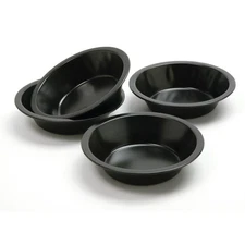 Norpro Set of 4 Steel Mini Pie Pans with Nonstick Coating