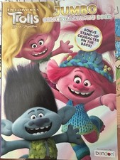 Trolls Jumbo Coloring and Activity Book Brand New Never Used
