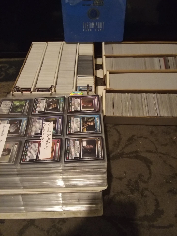 Star Trek CCG 1E ALL SETS Massive Collection Over 10,000 Card MUST SEE - Image 2 of 4