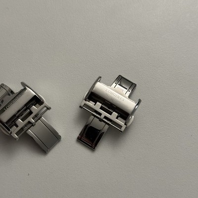 Longines Deployment Clasp for Watches 18mm and 20mm Bundle Swiss Stainless Steel