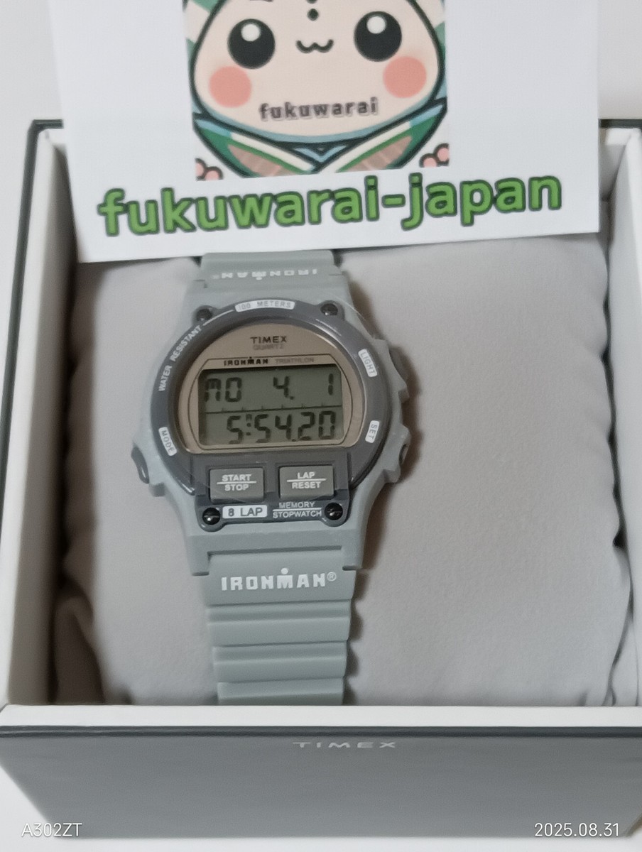 TIMEX　IRONMAN トライアスロン8LAP TW5M54500未使用同様 Ironman® 8-Lap Gray Shades TW5M54500 – TIMEX JAPAN
