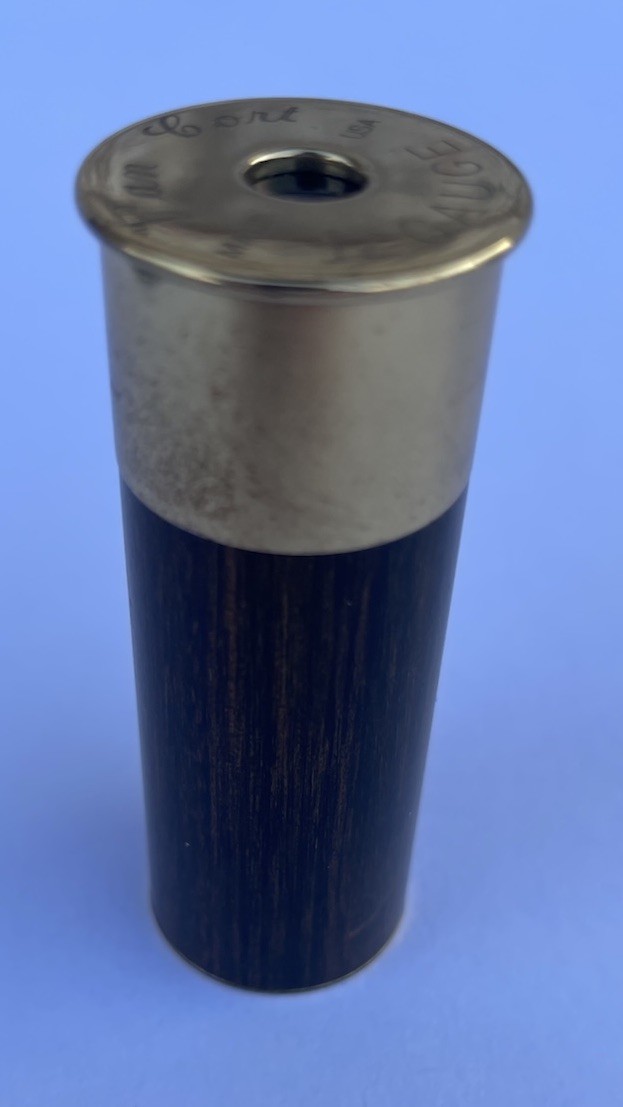 Van Cort Kaleidoscope 12 Gauge Wood And Brass Vintage 2.25 USA