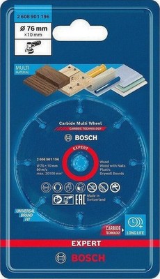 Bosch Trennscheibe 2608901196 Carbide Multi Wheel Ø 76 x 10 mm