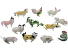 Vintage Chinese Zodiac Glass Animal Set of 12 Box Hand Blown Collectable Figures