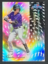 2025 Panini Crusade Charlie Condon Certified Prospects Prizm #24- RC- Rockies
