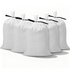 50Pack 14x26in Long-Lasting Woven PP Sandbags 50lb UV1600hr Heavy Duty