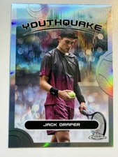 2025 Topps Chrome Tennis Jack Draper Yourhquake Insert #YQE-5