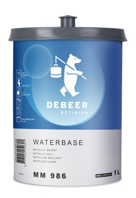 DeBeer WB 986  1,0 L  Metallic Bright