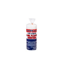 Film-Gard Plastic Sheeting 4milX 3 ft. W X 50 ft. L Polyethylene Clear 10-pack 