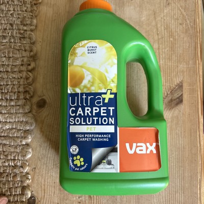 Vax Ultra+ Pet Carpet Cleaner Solution, Fleckenentferner Shampoo - 1,5L