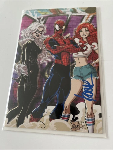 The Amazing SPIDER-Man #63 Kaare Andrews  Virgin Marvel Signed & COA