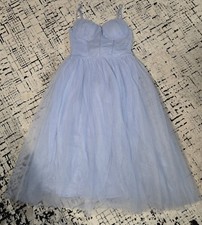 Windsor Kim Mesh Corset Tulle Formal Dress Midi Womens size L New With Tags Prom