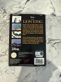 🔥 Nintendo NES the Lion King Video Game Tested And Rare   Working 🔥