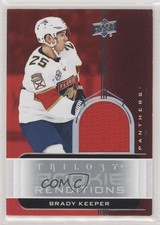 2019-20 Upper Deck Trilogy Rookie Renditions Silver Foil Jersey Brady Keeper ez4