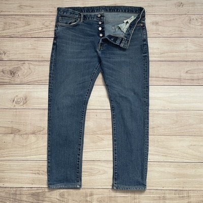 buck mason cigarette jeans (Women) inspired boot cut jean made from Japanese indigo denim with subtle stretch and a classic zip fly. Buck Mason Maverick Slim Jeans