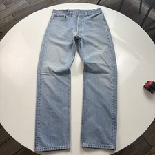 Vintage Levis 501xx Jeans Mens 35x36 Fits 31x32.5 Made in USA Button Fly 1994