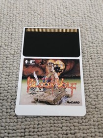 Ys DeadEast Rogue Unit Bloody Wolf PCE Otaku Retro Game Rare Tested