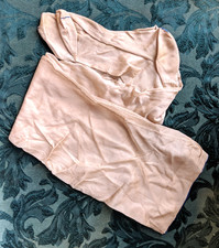 Vintage Thigh High Stockings JW Robinson 1pr Seam 9M Tights Golden used worn L