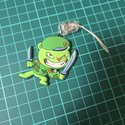 Happy Tree Friends Happy Tree Rubber Strap Flippy HTF #4896f4