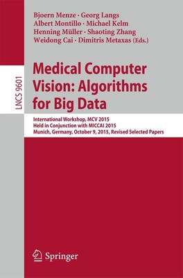 Medical Computer Vision: Algorithms for Big Data Bjoern Menze