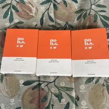 3 PK No B.S. Healing Acne Patches 36 Patches Each