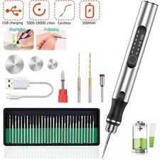 Engraving Pen with 33Bits Electric Cordless Rotary Tools Professional Engraver