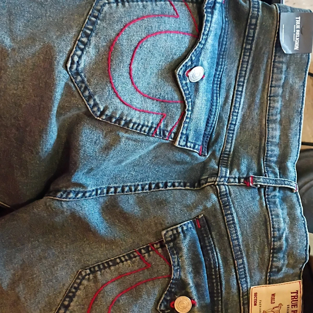 パンツ TRUE RELIGION straight 36 True Religion Denim Regular 36 Size Jeans Men's 34 in Inseam for