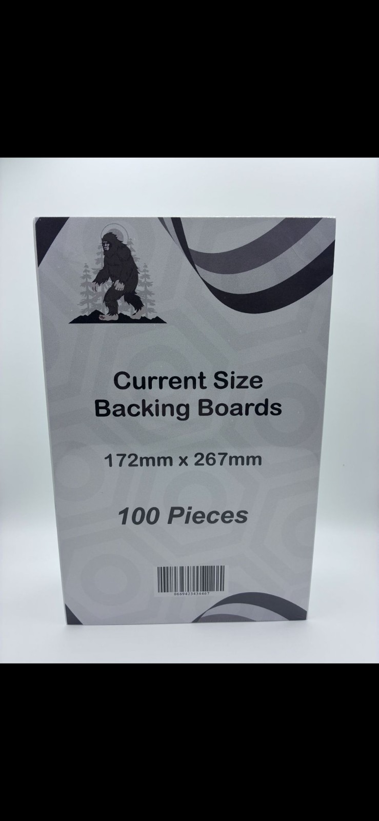 100 24PT New & Sealed Comic Backing Boards°°Current Size 172x267mm-White 