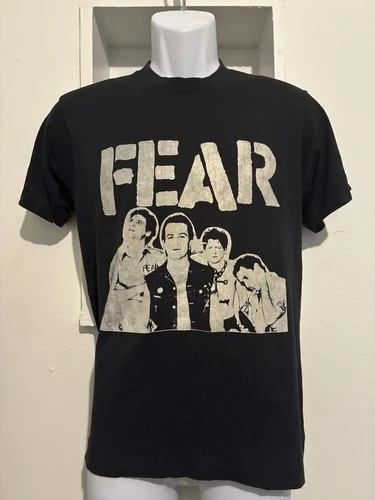 Fear band shirt vintage single stitch Black Flag Circle Jerk Vintage vintage concert t-shirt, vintage, single stitch, B+ condition