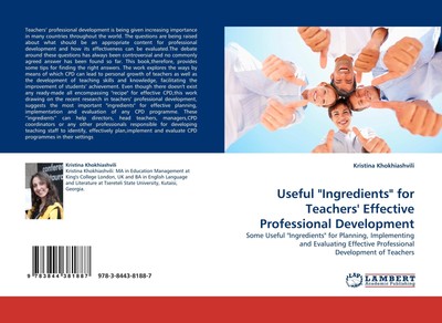 Useful ''Ingredients'' for Teachers' Effective Professional Development Kristina