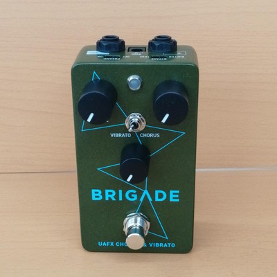 UAFX Brigade Chorus and Vibrato Effects Pedal