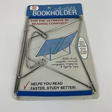 Book Stand Metal Bookstand Cookbook Music Book Easel Display Holder