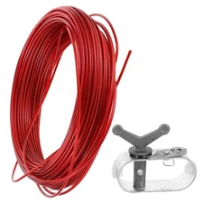  1Set Cable with Ratchet - Heavy Duty Pool Cover Cable and Winch Kit Wire and